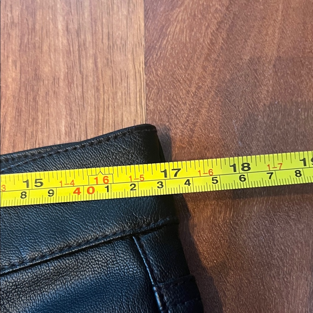 Like new KanCan Black Faux Leather Pants - Picture 7 of 15